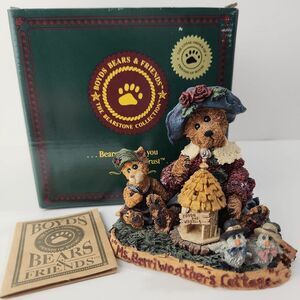 Boyds‎ Bears Bearstone Collection Ms Berriweathers Cottage Style 01998-41